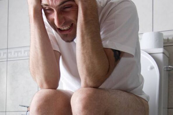 The process of inflammation of the prostate is often accompanied by vivid symptoms