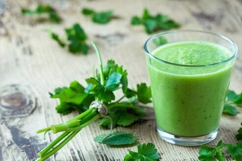 Parsley juice restores impaired urination in prostatitis