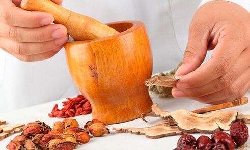 Recipes of traditional medicine are an addition to the main course of treatment for prostatitis